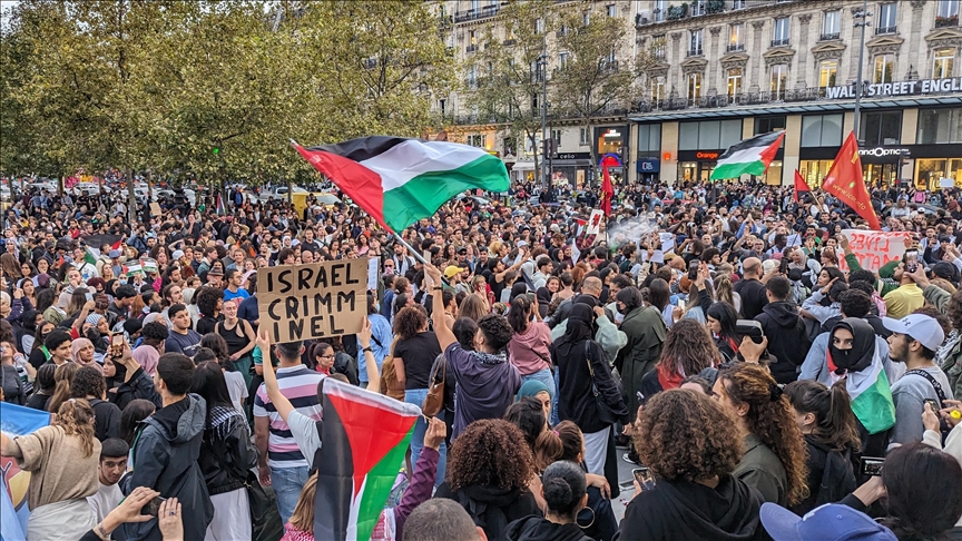 Pro-Palestinian activist sentenced to prison in France for 'glorifying terrorism'