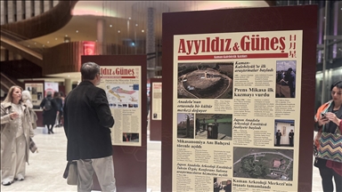 Japonya ile Türkiye ilişkilerini konu alan "Ayyıldız ve Güneş" sergisi AKM'de açıldı