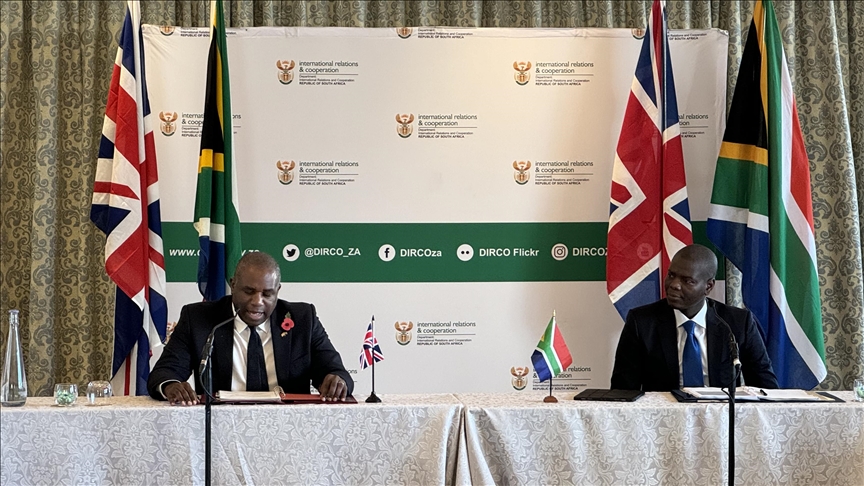 UK, South Africa to strengthen trade ties