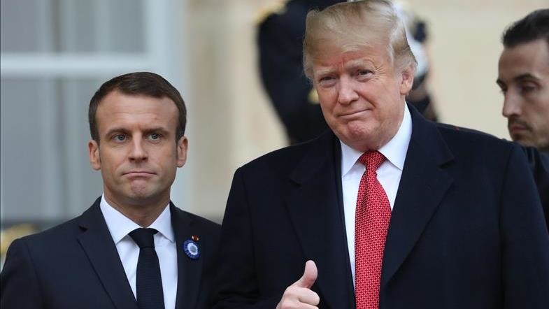 Présidentielle américaine : Emmanuel Macron félicite Donald Trump