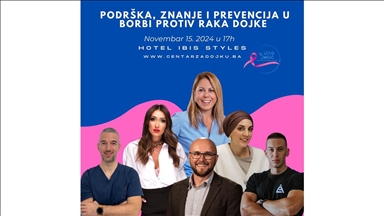 Konferencija ”Podrška, znanje i prevencija u borbi protiv raka dojke” 15. novembra u Sarajevu