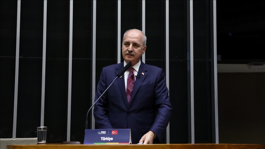 TBMM Başkanı Kurtulmuş: Bugün artık İsrail’in BM üyeliğinin askıya alınmasını tartışmanın vakti gelmiştir