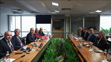 TBMM Başkanı Kurtulmuş, İtalya Temsilciler Meclisi Başkanı Fontana ile görüştü