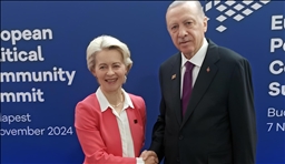 Erdogan y Von der Leyen abordan los ataques de Israel a Palestina 