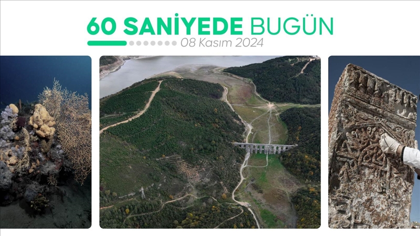 60 saniyede bugün (08 Kasım 2024)