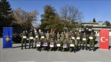 Instruktorë nga ushtria turke trajnojnë pjesëtarë të FSK-së në Kosovë