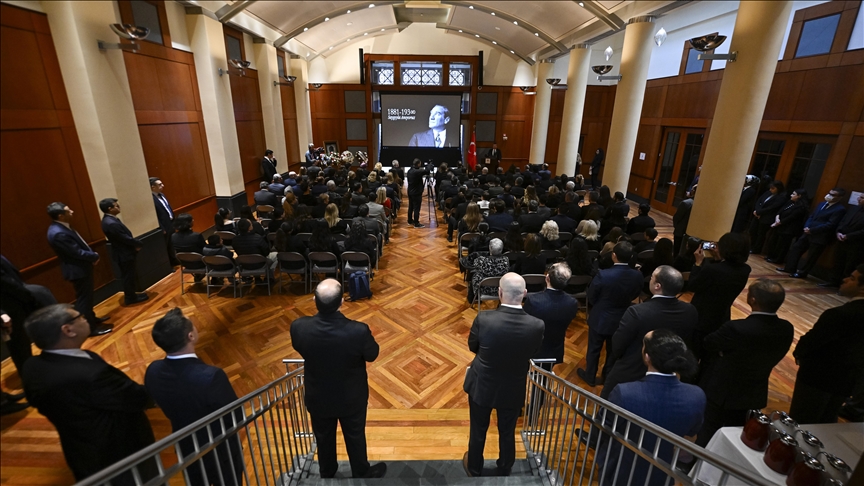 Republic of Türkiye's founder Ataturk commemorated in US Republic of Türkiye's founder Ataturk commemorated in US