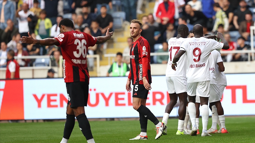 Gaziantep FK, 4 maç sonra yenildi