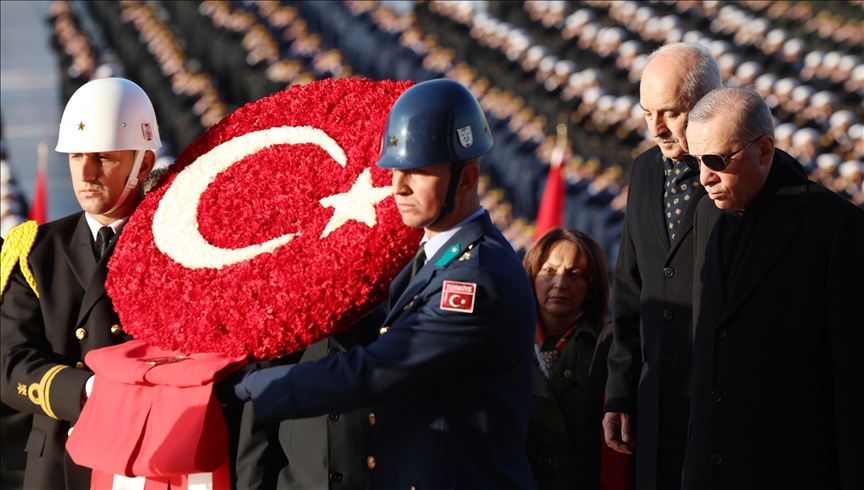 Turkish president marks 86th anniversary of passing of founding father Ataturk