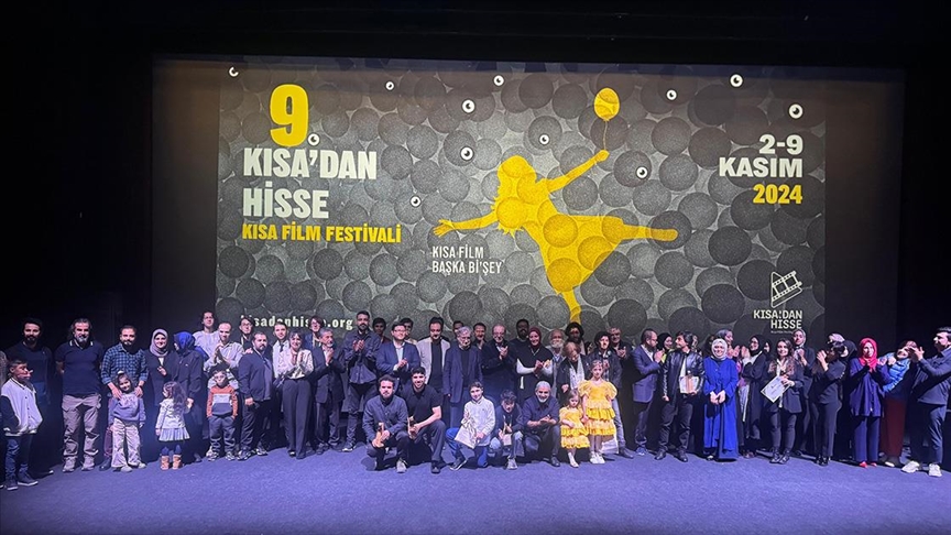 "9. Kısa'dan Hisse Kısa Film Festivali" sona erdi