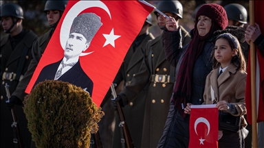 Büyük Önder Atatürk tüm yurtta törenlerle anıldı