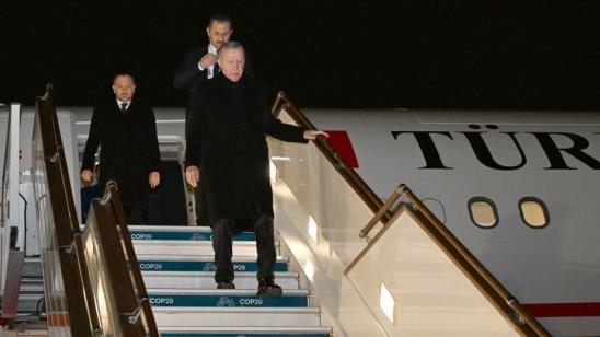 Президент Эрдоган прибыл в Азербайджан