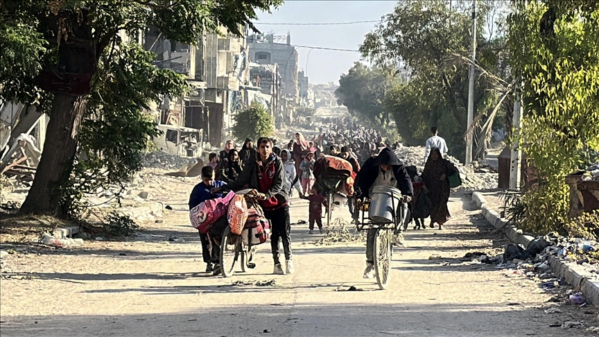 Stotine porodica primorane da napuste Beit Hanoun tokom izraelskog napada