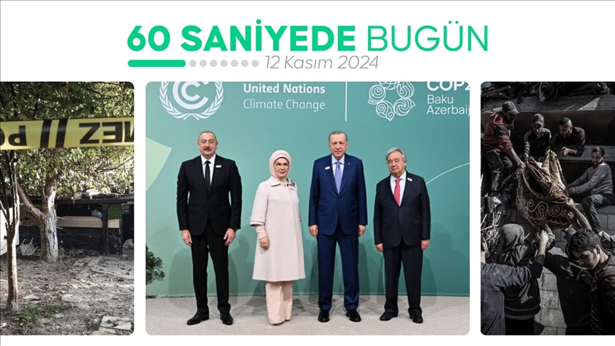 60 saniyede bugün (12 Kasım 2024)