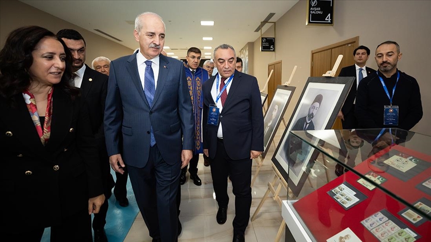 TBMM Başkanı Numan Kurtulmuş, MAKÜ Rektörlüğünü ziyaret etti