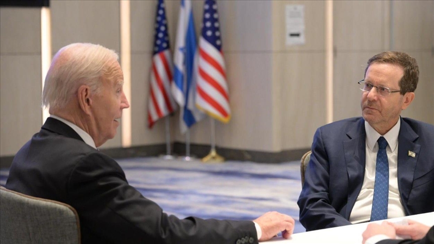 Biden hosts Israeli President Herzog at White House amid aid deadline