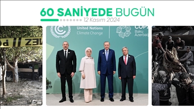 60 saniyede bugün (12 Kasım 2024)