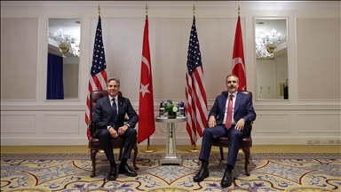 Turkish foreign minister, US secretary of state discuss developments in Gaza, Lebanon