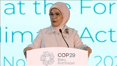 Emine Erdoğan'dan COP29'a ilişkin paylaşım