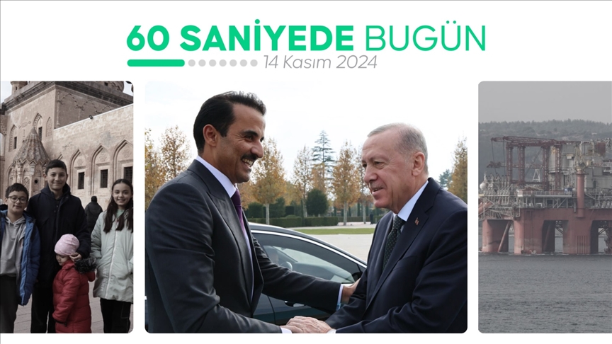 60 saniyede bugün (14 Kasım 2024)