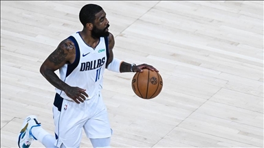 Dallas Mavericks star Kyrie Irving wears Palestine chain to show solidarity