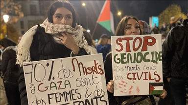 Protesti u Parizu: Demonstranti uzvikivali "Živjela borba palestinskog naroda"