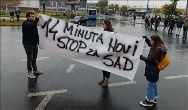 Za poginule na Železničkoj stanici: Novi Sad zastao na 14 minuta