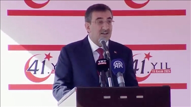 Cumhurbaşkanı Yardımcısı Yılmaz: Kıbrıs Türkleri, devletini kurarak bağımsızlık yolunda önemli adım atmıştır