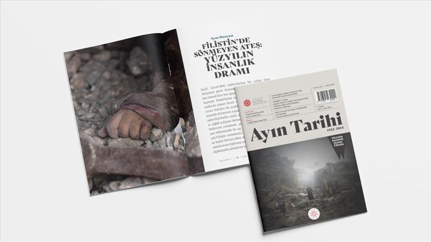 İletişim Başkanlığının "Ayın Tarihi" dergisinde "1. Yılında İsrail'in Gazze'ye Saldırıları" ele alındı