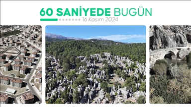 60 saniyede bugün (16 Kasım 2024)