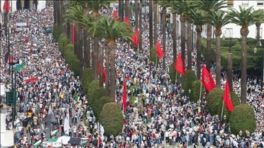 هيئة مغربية: 114 مظاهرة في 58 مدينة دعما لغزة ضد الإبادة الإسرائيلية