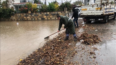 Muğla'da sağanak etkili oluyor