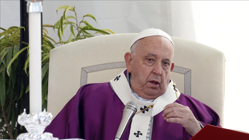 Pope calls for investigation of whether genocide is taking place in Gaza