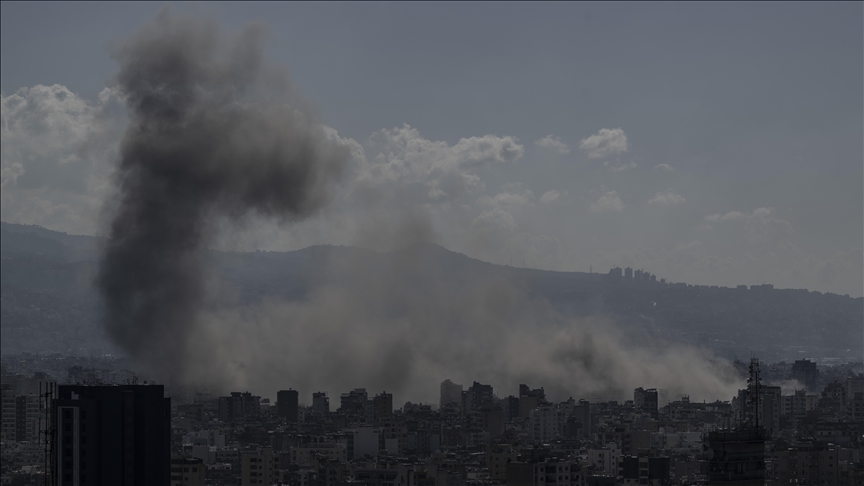 Israeli airstrikes pummel Beirut’s southern suburb for 3rd time in single day