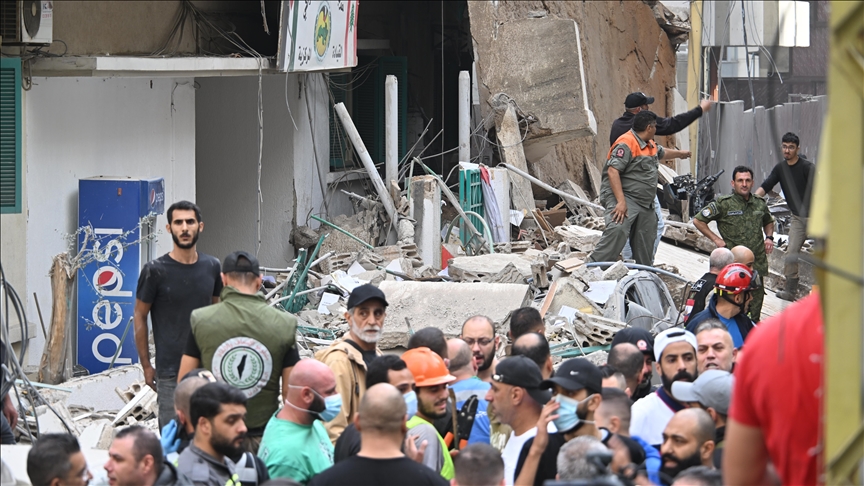 Israeli airstrike in central Beirut kills 1, injures 3