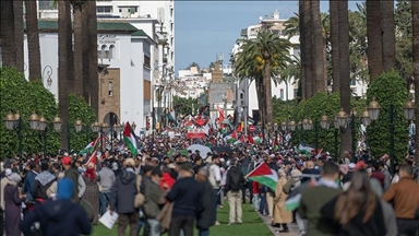 المغرب.. المئات بمكناس يتظاهرون ضد الإبادة الإسرائيلية في غزة