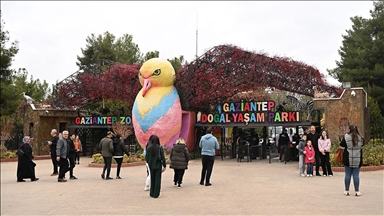 Gaziantep Doğal Yaşam Parkı ara tatilde 175 bin kişiyi ağırladı