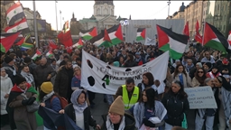 Protesters in Sweden denounce Western arms support to Israel