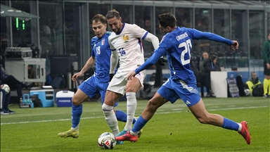 France upset Italy 3-1 as Adrien Rabiot scores twice