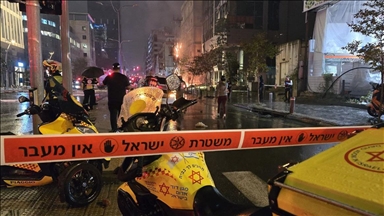 5 Israelis injured, fires break out in Tel Aviv area after rockets launched from Lebanon