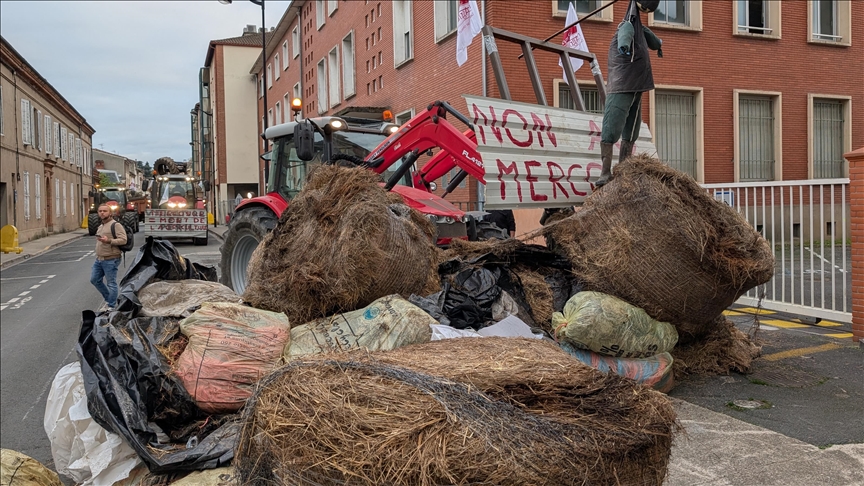 French farmers protest potential Mercosur deal