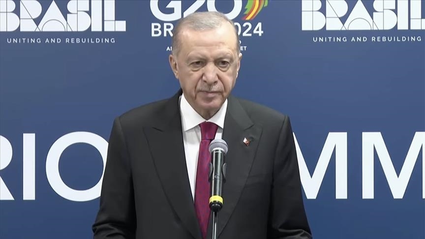 Serokomar Erdogan li Lûtkeya G20ê beşdarî Rûniştina Guherîn Vejenê û Pêşketina Domdar bû