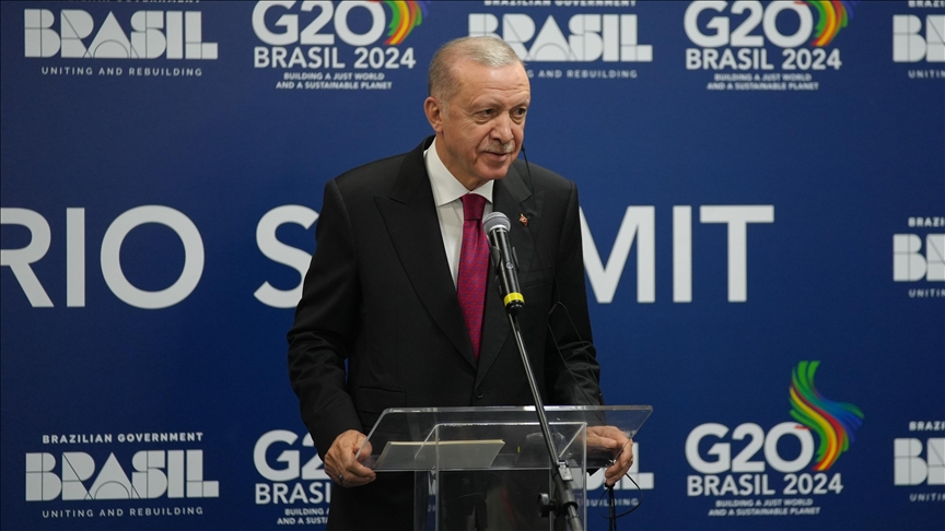 Erdoğan: Türkiye do të qëndrojë me popullin e shtypur të Gazës, edhe nëse mbetet e vetmja