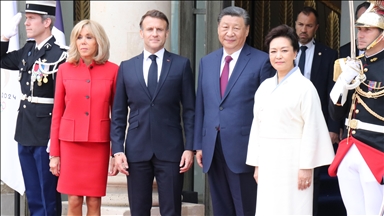 In meetings with French, German leaders, China's Xi calls for consolidation of 'strategic partnership'