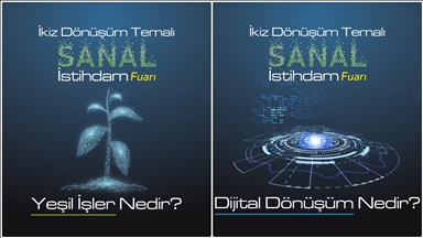 İŞKUR "ikiz dönüşüm" temalı sanal istihdam fuarı düzenleyecek