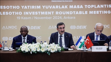 Cumhurbaşkanı Yardımcısı Yılmaz: Lesotho ile 50 milyon dolar ticaret hacmine ulaşma hedefi belirledik