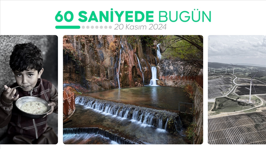 60 saniyede bugün (20 Kasım 2024)