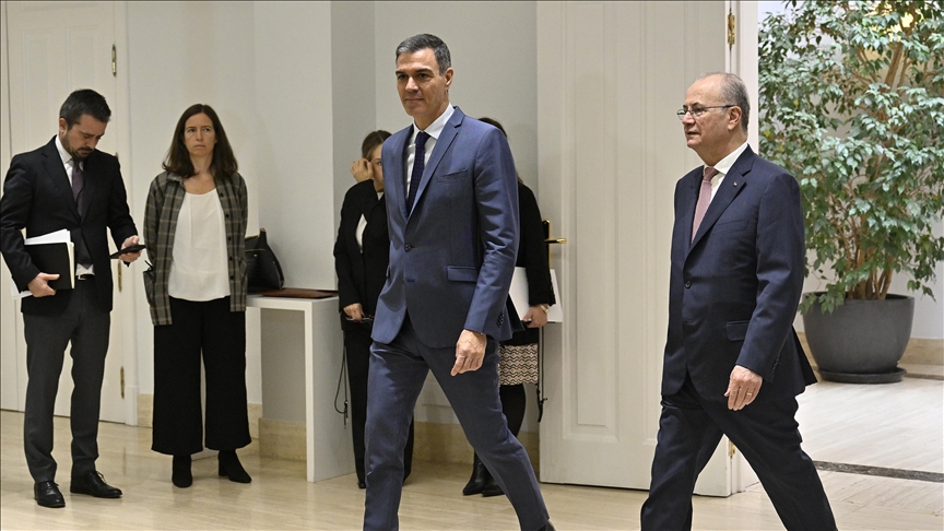 Spain, Palestine hold 1st intergovernmental meeting in Madrid