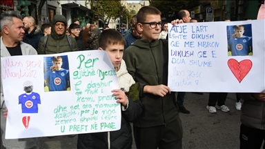 Protest povodom ubistva 14-godišnjaka u Tirani