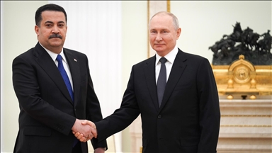 Russian president, Iraqi premier discuss situation in Middle East